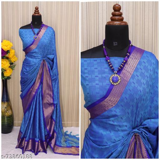 Akansha new cotton silk milk Saree