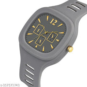 Square Watch with King Bracelet for Boys & Men Watch