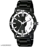 HRV AV 126 Black Pu And Leather Bracelet Men Watch