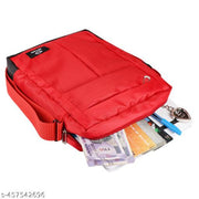 NICE PURSE Red Men Sling Bag Sling Bag / Small Side Travel Crossbody Office Passport Messenger Bag