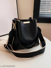 The Perfect Companion: A PU Leather Women's Handbag with Two Handles and One Spacious Compartment for Office, Travel, Party, and Casual Use