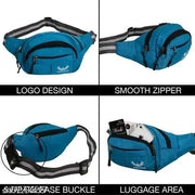 Men's Black Waist Bag || Men's Casual Waist Bag || Stylo Men's Waist Bags || Unisex Waist Bag
