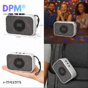 DPM LED Light Bluetooth Speaker with Rechargeable Battery