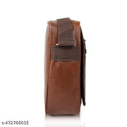 True Indian PU leather sling bag, Cross Body Bag Men’s | Stylish Shoulder Bag Men | Versatile Hand Bag for Men | Ideal for Travel & Office | Sling Bag Mini Passport Shoulder Strap Bag