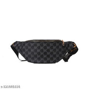Small Bag Foreign Style Fashion Shoulder Messenger Bag Light and Simple Ladies Chest Bag(Black)