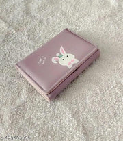 Many Beautiful Printed  Cute Small Girls Women Wallet Tri-folded  many More printed Wallet,1pc