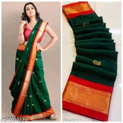 Traditional yeola Sico silk Paithani Saree