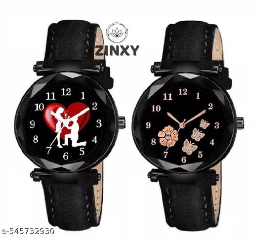 Luxury Pack of 2 Analog Watch for Women