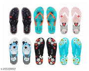 Phonolite Daily use printed Hawaii slipper for women pack of 6