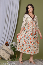 Women Printed Party Wear Kurti
