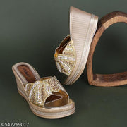 Albela Women's Trendy Partywear/Wedding Wedge Heel Sandal