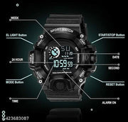 Multi Functional Sports Digital Multicolor Dial Kid's Watch Digital Watch - For Boys