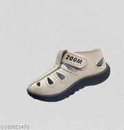 Premium Quality velcro Cream Color Casual Sandals For Boys & Girls.