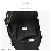 Woman Backpack Mini Bag For College University School Office Bag