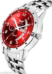 LOIS CARON LCS_8325 Trending Day & Date Functioning for Boys Analog Watch - For Men ()