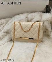 Sling bag | Women's Pu Formal Casual Stylish Shoulder Crossbody Sling Handbag With Double-handle Non-Detachable strap For Women & Girl