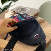 Waterproof waist shoulder small Travel Bag Back multicolour flight travel small shoulder bag(Free Worth Mobile Stand and Usb led light lamp)