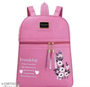 JK WORLD Backpack for Girls  For School College office  Travel  With Unique Design Looks Very Attractive & Stylish.