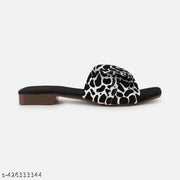 Synthetic Flat Sandals