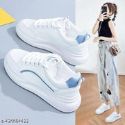 Wogdan Modern White Sneaker Casual Shoes For Women