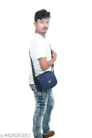 Blue cross body sling bags