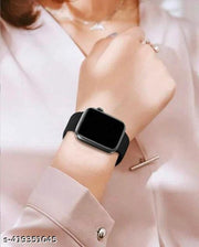 New Trending Square Digital Watch Black Color For Girls Series of 9 Girls & Kid.