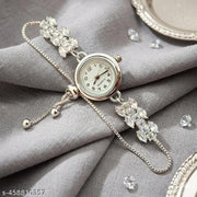 Rakhi gift for sister || stylish silver Bracelet watch or girls||  Daily  Wear Watch for Girls & Women's