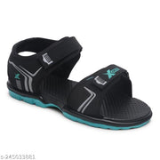 XDOX Men Black Sandal Corstyle Casual Multipurpose Fancy Trendy Stylish Comfortable Sporty Look Sandals.