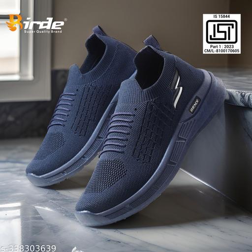 BIRDE ZenG Flyknit Men Sport Memory Foam Comfortable Soft Lightweght Regular Wear Walking Shoes