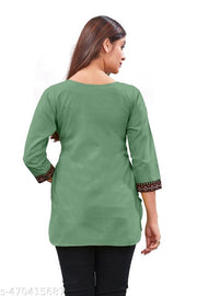 Women Short Kurti new Trendy Short Kurti For Girls