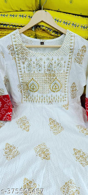 JAIPURI RIYON ANARKALI LONG KURTI