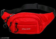 Waist Bag for Women and Men/Fanny Pack with 3-Zipper Pockets Waist Pouch for Hiking, Travel, Camping, Running, Sports Outdoors and Adventures Money Phone Belt with Adjustable Strap
