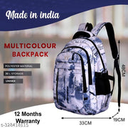 Tinytot 30 Litre, Stylish & Trendy Water Resistant Hi Storage School Collage Travel Backpack Bag for Boys & Girls, 18 Inch