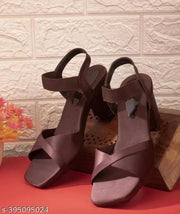 Lycra Heel Sandals