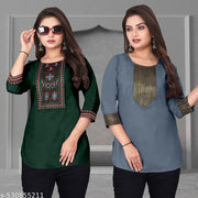 Women Short Kurti new Trendy Short Kurti For Girls