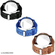 New style designer combo of 3 watches analog watch for boys & mens