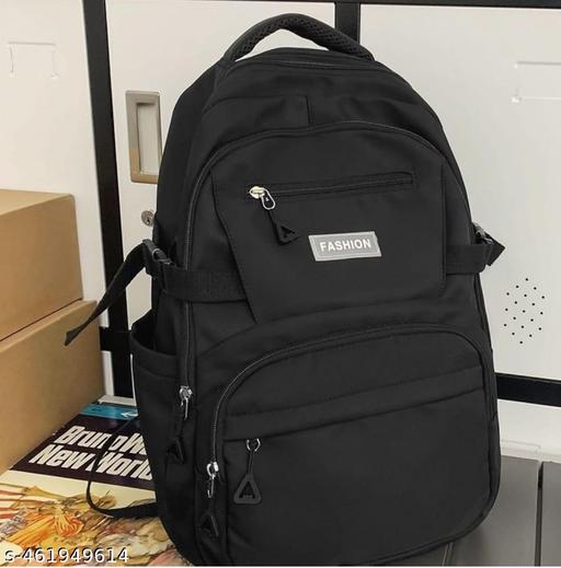 Large 40 L Laptop Backpack Casual unisex Backpack school college laptop travel bag office bag  (Black)