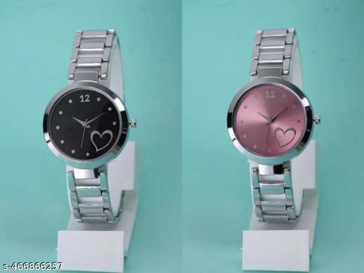 : "Stylish Heart-Design Watches Trio