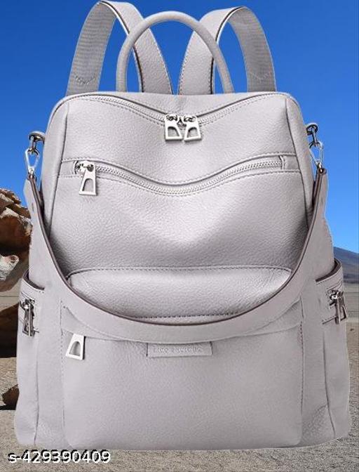 MomsyStore Leatherette Backpacks For Women And Girls