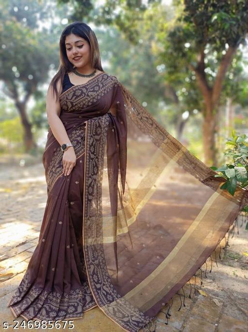 khadi cotton saree