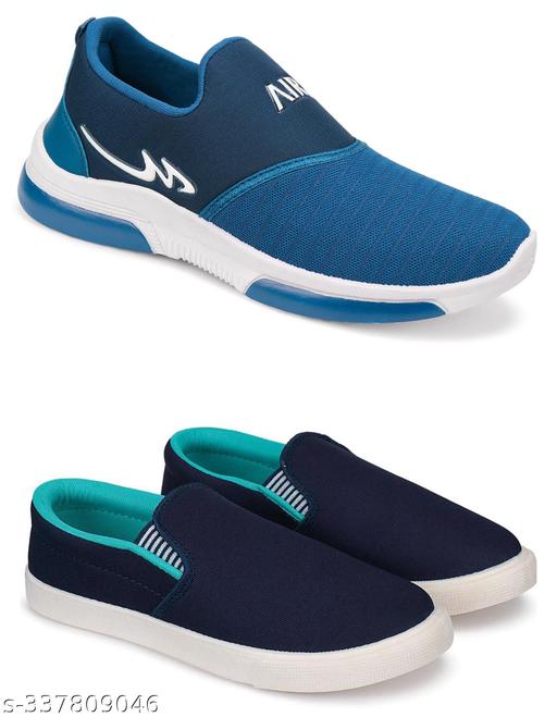 Free Kicks Combo Of 2 Stylish Shoes For Men