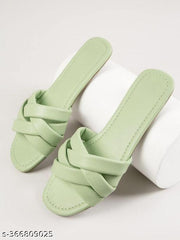 Stylish Daily Wear Women Flat Sandals & Comfortable Casual Slippers