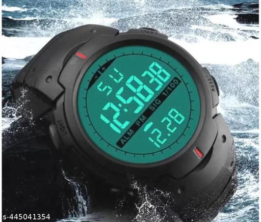 SHMOFY LUXRY New Sport Digital Black Dial Multi Function Chrono Slim Look Digital Watch Digital Watch - For Boys