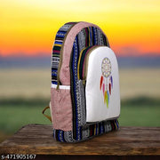 Himalayan Hemp 25L Laptop Backpack – Multi-Color School & Travel Bag for Men & Women | Eco-Friendly, Durable & Spacious Backpack for Laptop