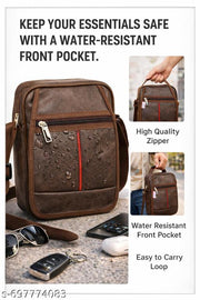 VEEKAY-Crossbody  Messenger Sling Bags For Men's & Women's || Office College & Travel Using One