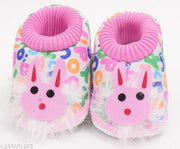 Unisex New Born Baby Booties,Baby Shoes Cute Stylish Booty Socks Shoes Fashionable ,Lightweight Fabric,Perfact For All Eeather For Baby Boys And Baby Girls Age 0-9 Months.(Multicolor).(6 Pcs Of Booties)