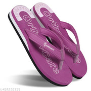 Women Ortho slippers | Soft comfortable and stylish flip flop slippers for Women|Lightweight | Anti Skid | Daily Use Chappal