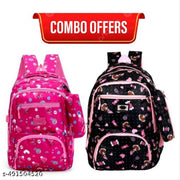 Waterproof Backpack Bag School/College/Office & Travels Use Pack of 2 Piece