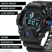 Automatic Digital Sports Watch for Men & Kids–Waterproof, Shockproof, and Multi-Functional with a Military-Style Army Strap-watch for boys Watch for Men watch,Sports Watch,Analog Watch,watch for kids,Digital Watch,under 199\-watch,unixes watch