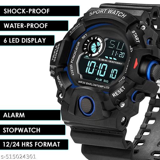 Automatic Digital Sports Watch for Men & Kids–Waterproof, Shockproof, and Multi-Functional with a Military-Style Army Strap-watch for boys Watch for Men watch,Sports Watch,Analog Watch,watch for kids,Digital Watch,under 199\-watch,unixes watch